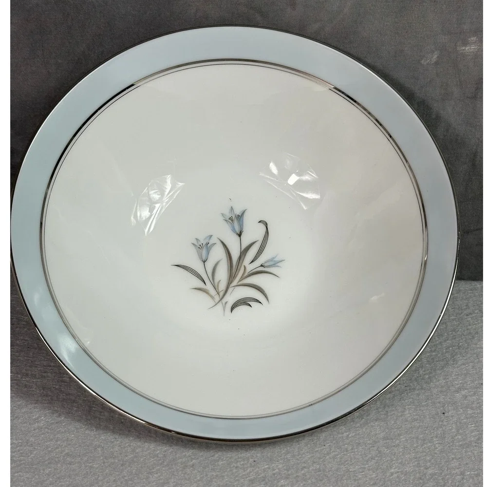 Noritake Bluebell # 5558 8" Round Vegetable Serving Bowl - Picture 1 of 6